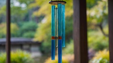 mainstays plastic wind chimes