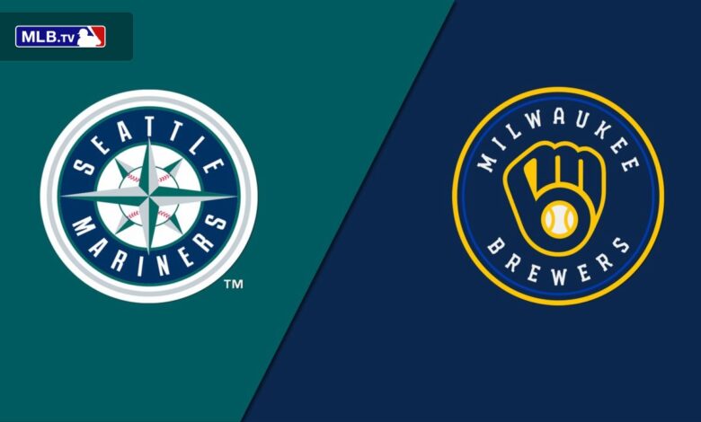 seattle mariners vs milwaukee brewers match player stats​