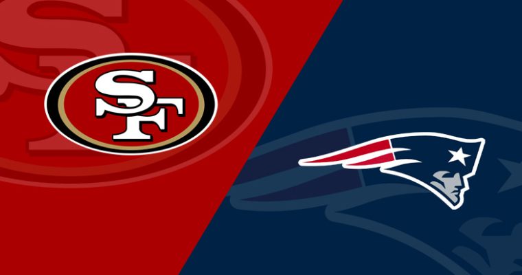 new england patriots vs 49ers match player stats