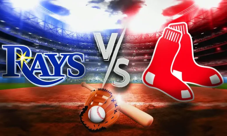 tampa bay rays vs red sox match player stats​