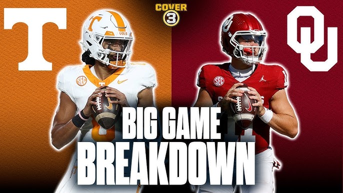 tennessee volunteers football vs oklahoma sooners football match player stats​