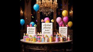 eloise plaza hotel party favors​