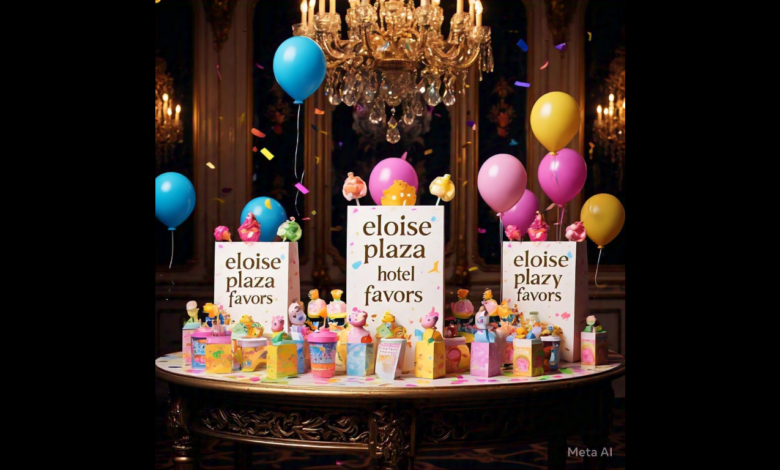 eloise plaza hotel party favors​