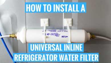 in line water filter​